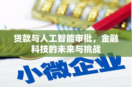 江阳贷款与人工智能审批，金融科技的未来与挑战