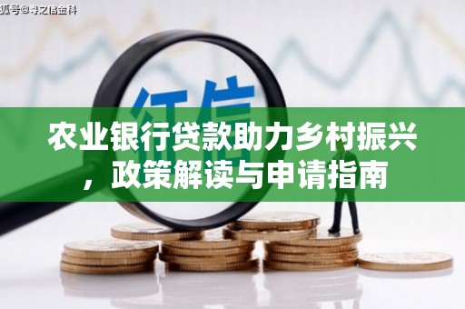 江阳农业银行贷款助力乡村振兴，政策解读与申请指南