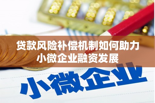 江阳贷款风险补偿机制如何助力小微企业融资发展