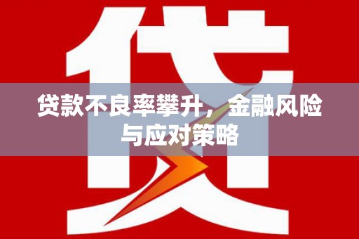 江阳贷款不良率攀升，金融风险与应对策略