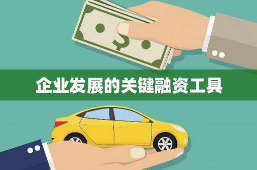 江阳企业发展的关键融资工具