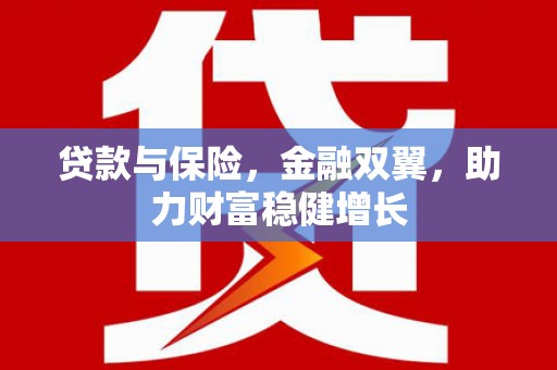 江阳贷款与保险，金融双翼，助力财富稳健增长
