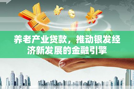 江阳养老产业贷款，推动银发经济新发展的金融引擎