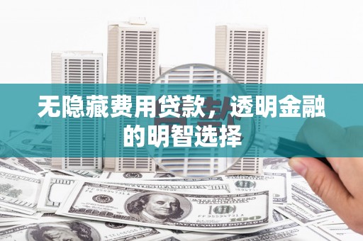 江阳无隐藏费用贷款，透明金融的明智选择