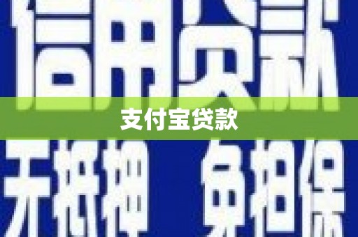 江阳支付宝贷款