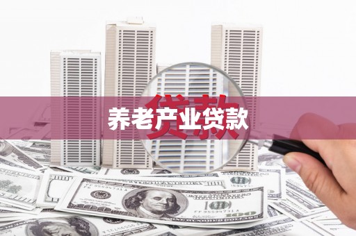 江阳养老产业贷款