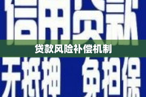 江阳贷款风险补偿机制